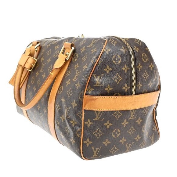 LOUIS VUITTON LV Carryall Travel Hand Bag Monogram Leather Brown - Picture 3 of 5